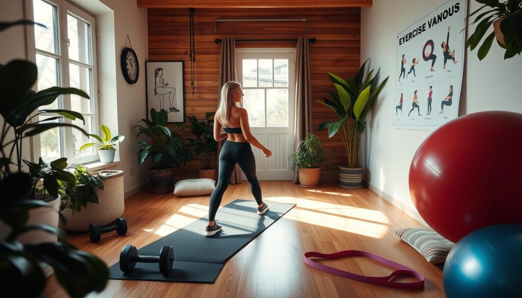 treino em casa para mulheres