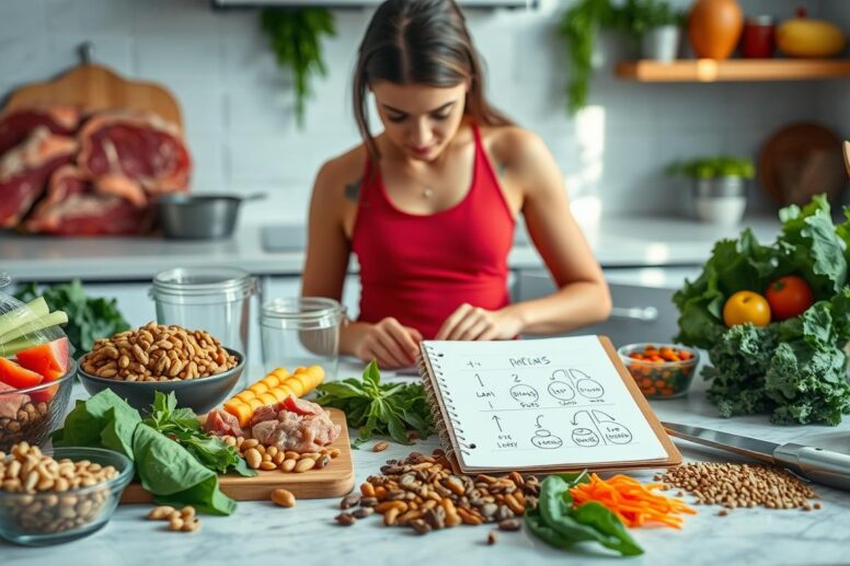 alimentação para hipertrofia